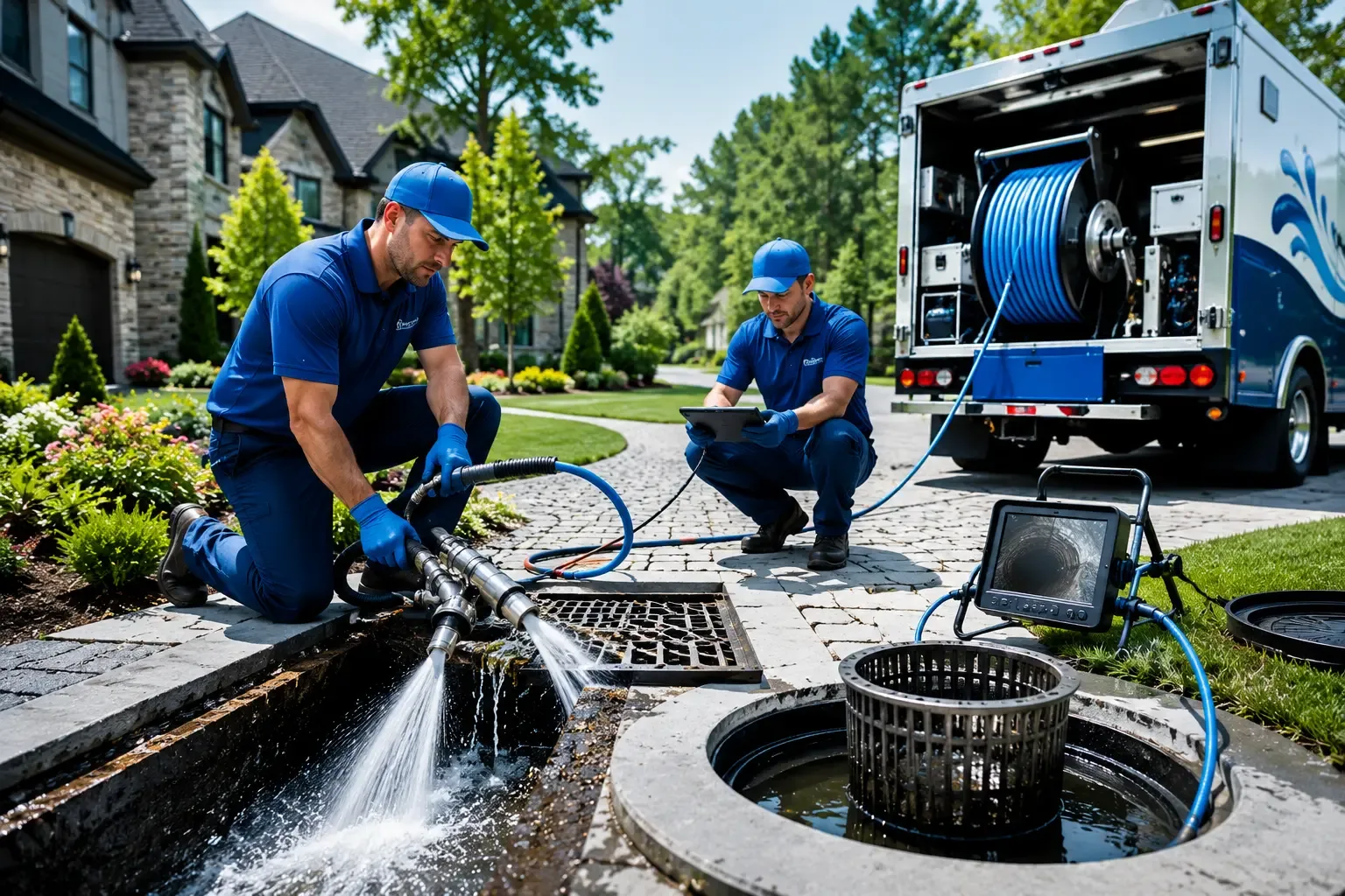 Local outdoor drain cleaning professionals in Gypsum, CO